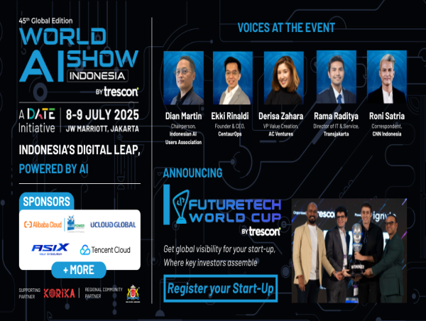  World’s Premier AI Conference, World AI Show Indonesia 2025, Arrives in Jakarta to Power Southeast Asia’s AI Revolution 