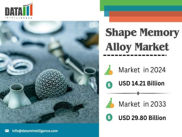  Shape Memory Alloy Market Outlook 2024–2033 | Size, Growth at 9.70% CAGR to $29.80 Billion 