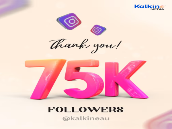  Kalkine Media Australia Surpasses 75,000 Followers on Instagram, Strengthening Its Digital Footprint 