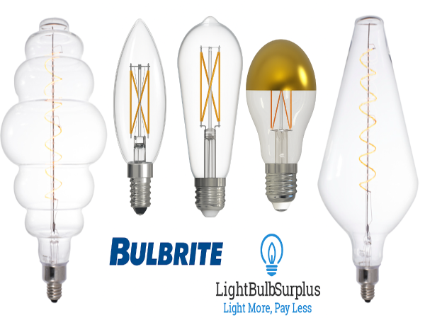 LightBulbSurplus.com Partners with Bulbrite to Offer Industry’s Most Extensive Line of Decorative LED and Vintage Bulbs 