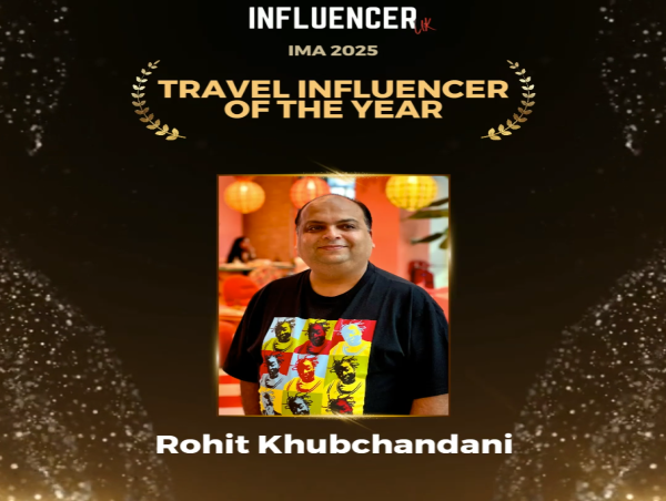  Rohit Khubchandani Wins ‘Travel Influencer of the Year’ at Influencer Magazine Awards 2025 