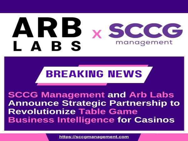  SCCG and Arb Labs Announce Strategic Partnership to Revolutionize Table Game Business Intelligence for Casinos 