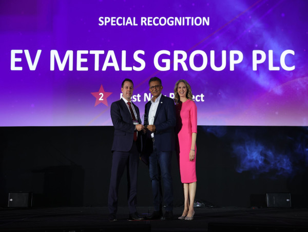  EVM Receives Special Recognition at 2025 Fastmarkets Voltas Awards 