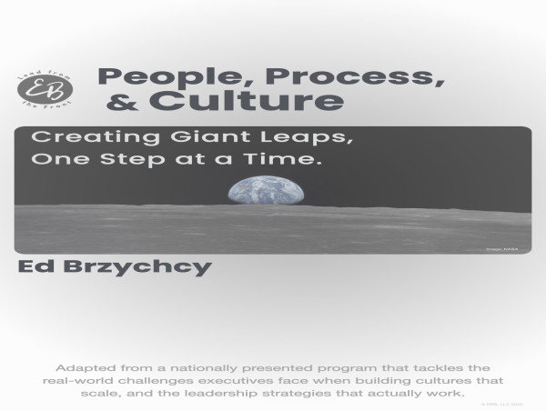  New eBook 'People, Process, & Culture' Releases Framework for Building High-Performance Organizational Cultures 