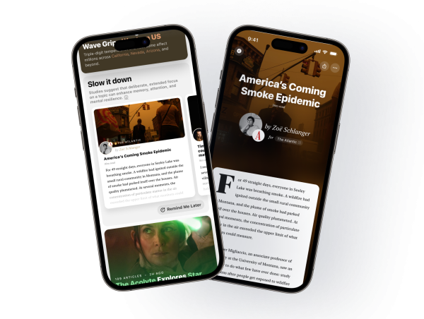  Particle to Bring Long Reads to Personalized News Experience, and Announces Partnership with The Atlantic 
