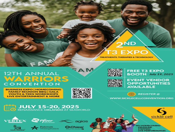  Sickle Cell Community Consortium to Host 12th Annual Warriors Convention in Orlando, FL 