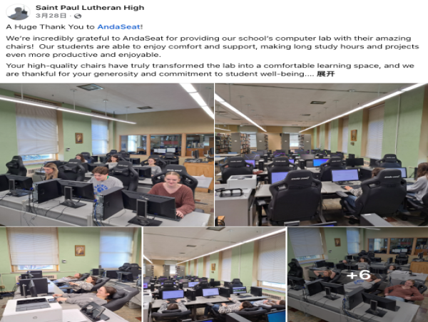  Corporate Social Responsibility in Action: AndaSeat Joins Forces with U.S. School to Enhance Student Workspace 
