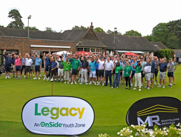 Over £55,000 Raised At M R Scaffolding And I See Apps Charity Golf Day For Legacy Youth Zone