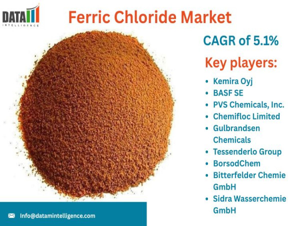 Ferric Chloride Market Growth Insights | Industry Analysis & Demand Outlook 2025 | DataM Intelligence