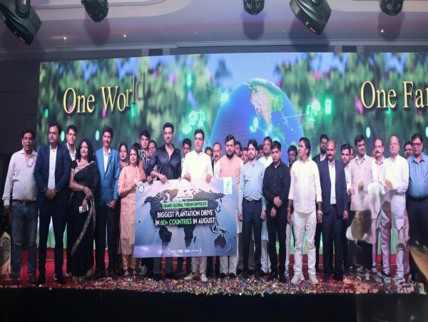  Save Earth Mission Concludes Grand Vision Unveiling; Launches Global Tree Plantation Campaign 