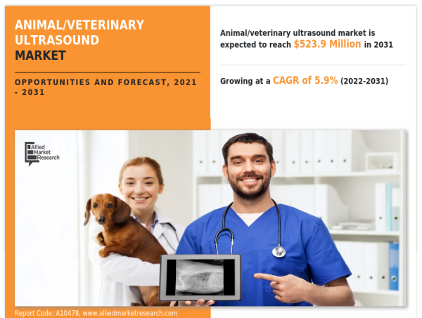 Animal/Veterinary Ultrasound Market to Hit $500 Million by 2031 Driven by Pet Health & Tech Advances