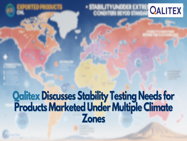  Qalitex Discusses Stability Testing Needs for Products Marketed Under Multiple Climate Zones 