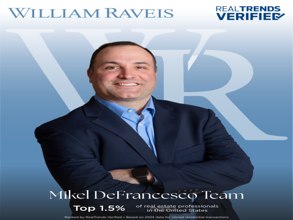  Mikel DeFrancesco Named RealTrends Top Realtor in Quincy, Milton & South Shore MA 