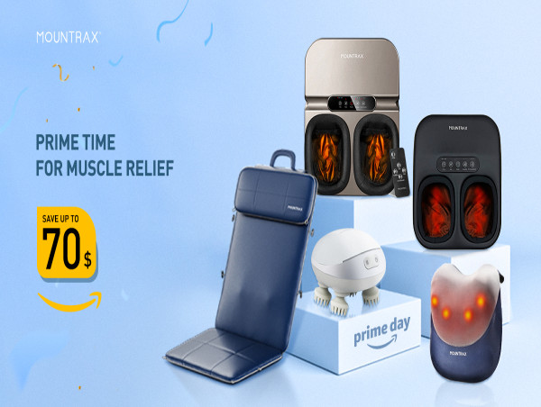 MOUNTRAX Announces 2025 Prime Day Deals on media featured Foot Massagers