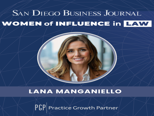 PRACTICE GROWTH PARTNER’S LANA MANGANIELLO NAMED AMONG SAN DIEGO BUSINESS JOURNAL’S 2025 WOMEN OF INFLUENCE IN LAW