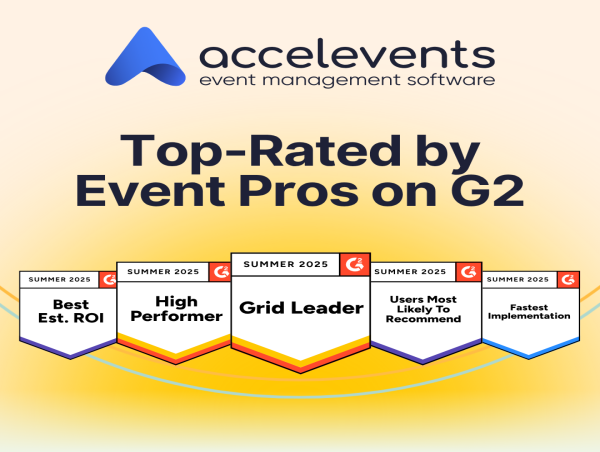 Accelevents Named a Grid Leader in G2’s Latest Report for Event Management Platforms