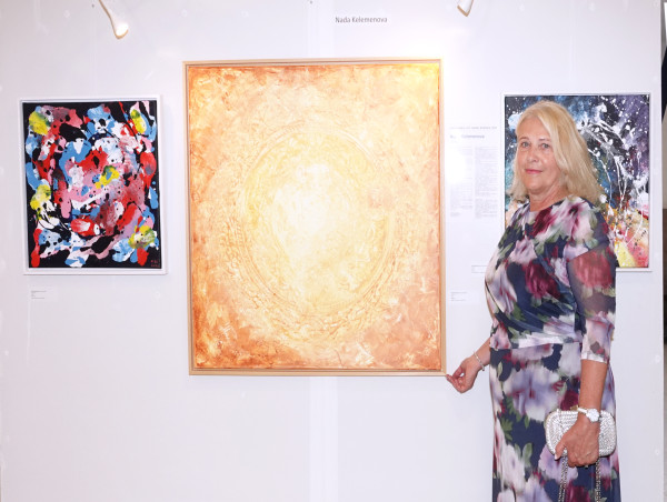 Art by Nada Kelemenova, Rebeccah Klodt, Tanja Playner at the Contemporary Art Cannes Biennale