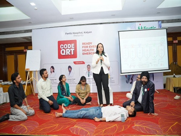 Fortis Hospital Kalyan Launches Quick Response Training (Code-QRT) Program on Doctors' Day for Healthcare Providers