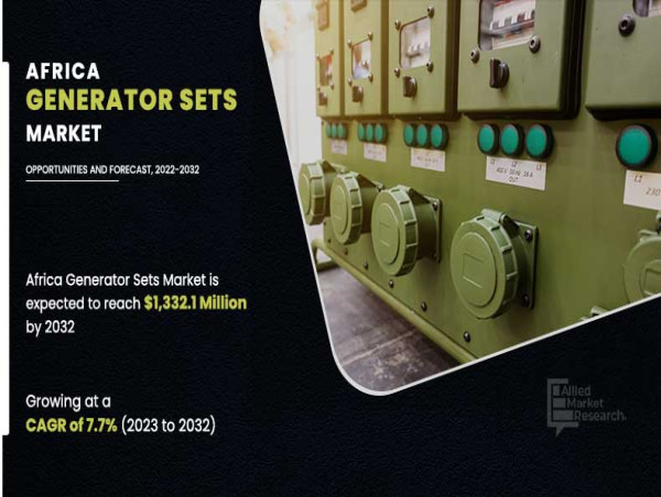 Powering Africa's Future: Generator Sets Market to Reach $1.33 Billion by 2032