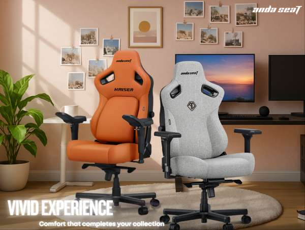AndaSeat Publishes Comparative Ergonomic Insights Behind Kaiser 3 and Kaiser 4 Series