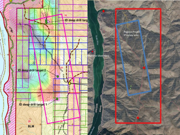  Bayhorse Silver Pegasus Silver/Copper Project IP Survey Parameters 
