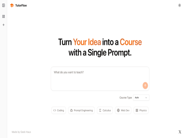 Geek Haus Launches AI OCR on TutorFlow to Instantly Digitize Handwritten STEM Content