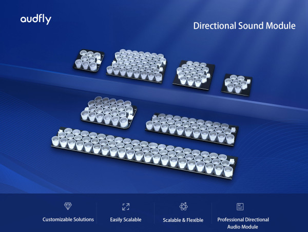 Audfly’s Modular Directional Sound Series Gains Momentum Among Embedded System Developers