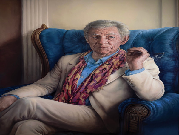  Sir Ian McKellen Portrait to be Unveiled at London Biennale 