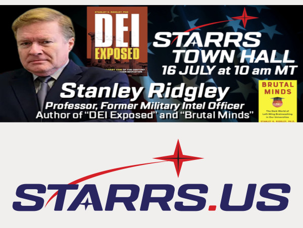  STARRS Announces Town Hall With Stanley Ridgley 