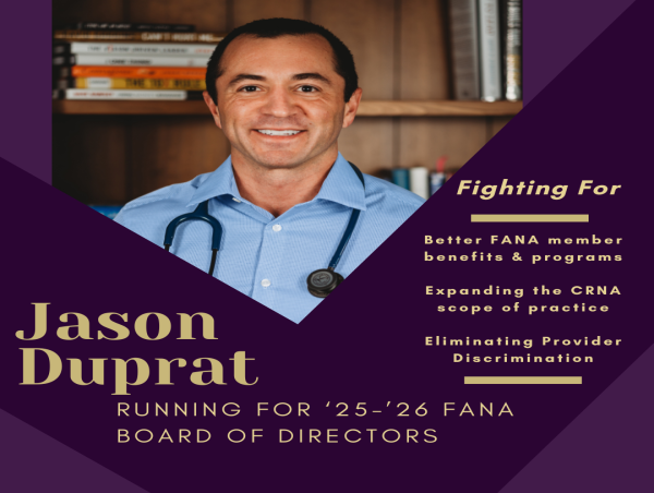 Healthcare Boss Academy Founder Jason Duprat Seeks FANA Board of Directors Position to Advance Florida CRNA Interests