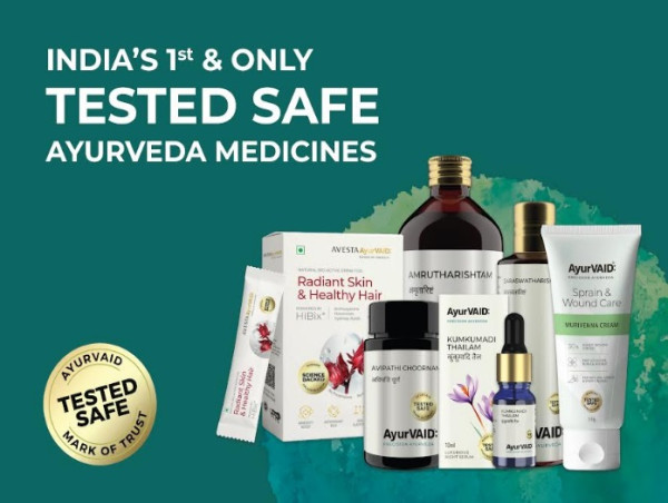  Apollo AyurVAID Launches India's First 'Tested Safe' Ayurveda Products 