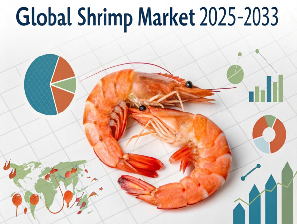Global Shrimp Market to Reach USD 105.35 Billion by 2033, Growing at a CAGR of 3.90% from 2025.