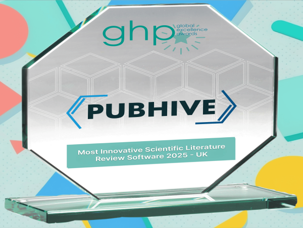 PubHive Wins Award for Innovative Literature Review Software