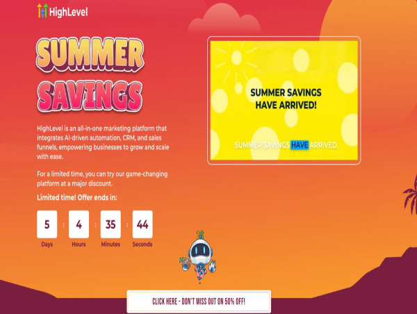 GoHighLevel Pricing Slashed by 50% for First 3 Months For Ongoing Summer Promo
