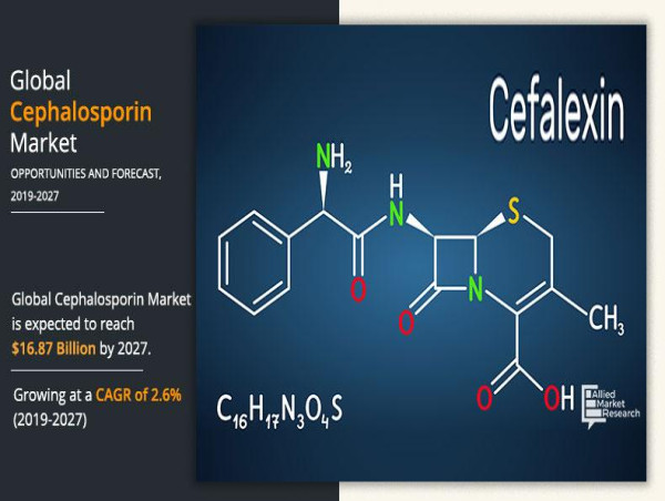 Cephalosporin Market to Reach $16.87 Billion by 2027, Bolstering Global Bacterial Infection Treatment
