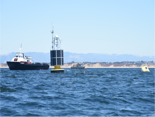 First-of-its-Kind, Self-Powered Ocean Buoy to Enhance NPS Research and 5G Maritime Communication Applications