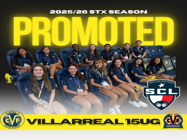 Villarreal Houston 15U Girls Academy Team Earns Promotion to STX State Classic League for 2025/26 Season