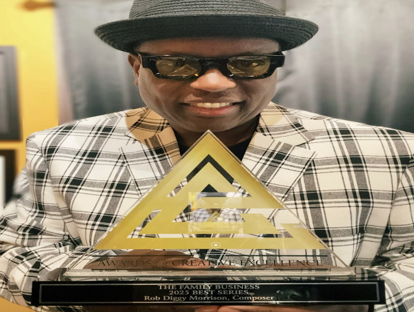 Composer Rob 'Diggy' Morrison Honored with Prestigious ACE Award for Creative Excellence