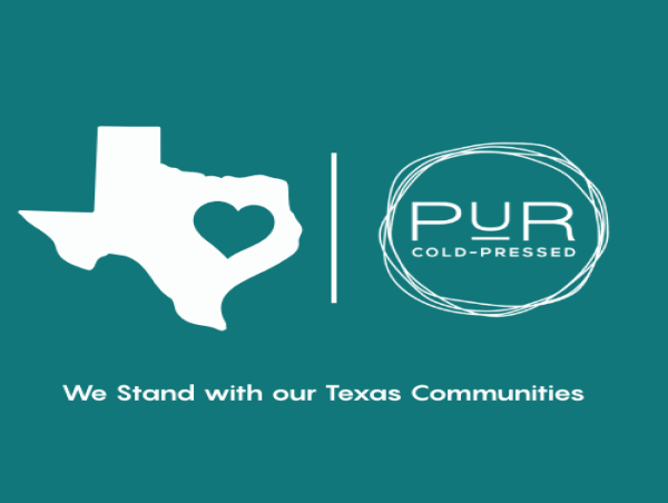 PUR Cold Pressed Juice Donates 10% of Online Sales to Kerrville Flood Relief Effort 