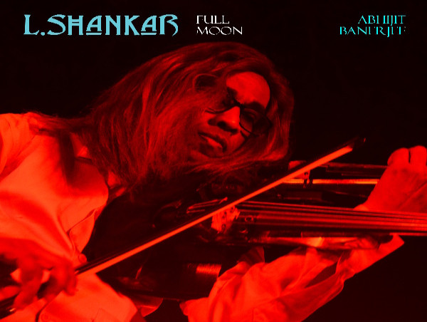 Electric Double Violin, Vocal Master L. SHANKAR Releases New Album 'Full Moon' 