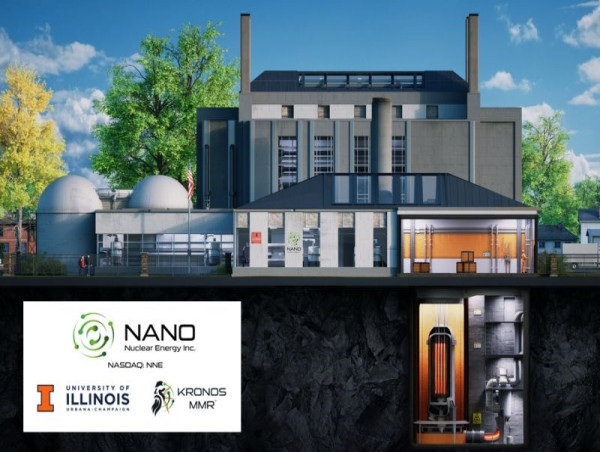 NANO Nuclear Advances KRONOS MMR Construction Program and Deployment at the University of Illinois Urbana-Champaign