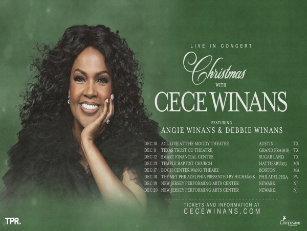  CeCe Winans Announces 2025 Christmas Tour with Sisters Angie & Debbie Winans 