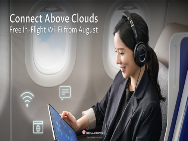 China Airlines Set to Transform the Flying Experience with Free In-Flight Wi-Fi