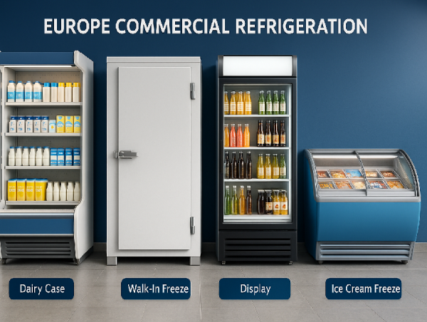 Europe Commercial Refrigeration Market Predicted to Reach $9.9 Bn by 2028, UK is Growing at a CAGR of 3.3%