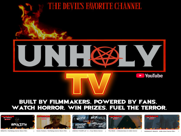 UNHOLY TV Becomes One of the Fastest-Growing Horror Channels on YouTube — Monetized in Under Two Weeks