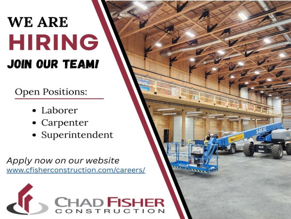 Chad Fisher Construction Launches Hiring Campaign for Key Field Roles Amid Project Growth