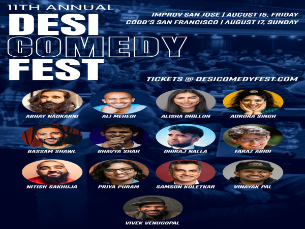 Desi Comedy Fest Returns for its 11th Year: Uniting Cultures Through Unforgettable Laughter