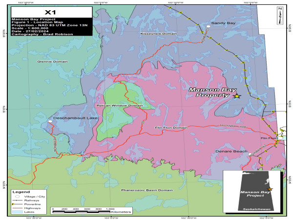 Military Metals Initiates Exploration Program at Its Manson Bay Gold-Bearing Polymetallic Property in Saskatchewan