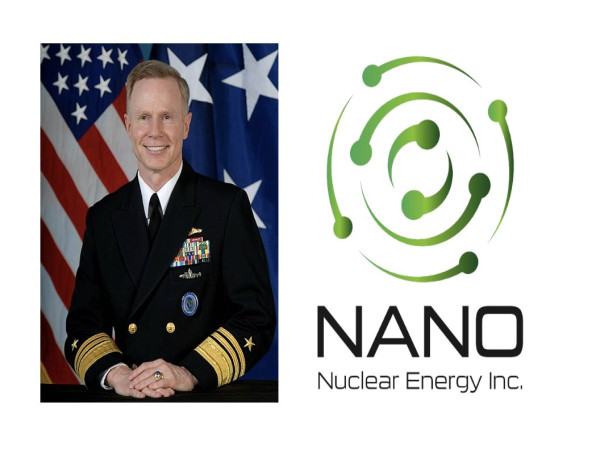NANO Nuclear Appoints Vice Admiral Charles J.