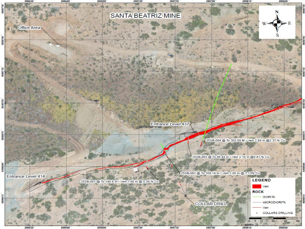  Altiplano Drills 2.37% Cu, 0.30 g/t Au, and 36.12% Fe over 2.89 m, Including 15.29% Cu, Confirming High-Grade Continuity at Santa Beatriz 